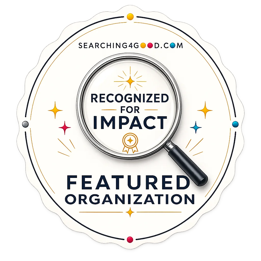 Searching4Good Featured Organization badge recognized for impact